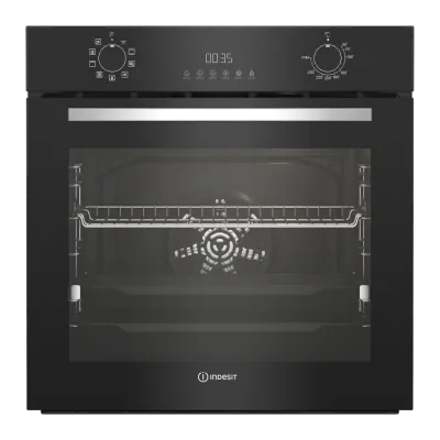 Духовой шкаф электрический INDESIT IFE 4841 J BL черный — фото 1