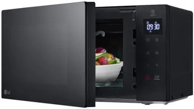 Микроволновая печь LG MS2032GAS черный  [сенсор /ручка /20л /700w] — фото 5