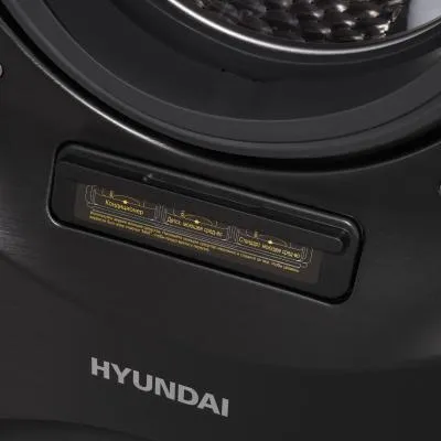 Стиральная машина фронтальная HYUNDAI Gemini WMD9423 темно-серебристый (сушка, пар, 2 бака) — фото 7