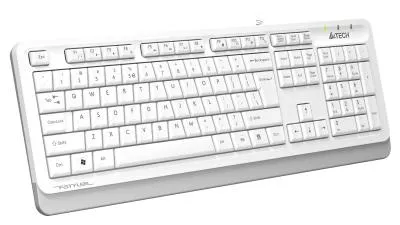 Клавиатура A4Tech Fstyler FKS10 белый/серый USB (FKS10 WHITE) — фото 6