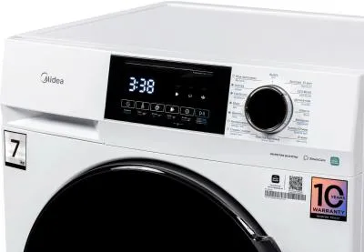Стиральная машина фронтальная Midea MFC3712BSW40/W белый (7кг, инвертор) — фото 4