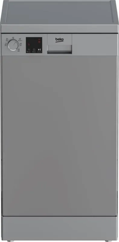 Посудомоечная машина 45см BEKO DVS050R02S сереб.(10 компл, диспл) — фото 1