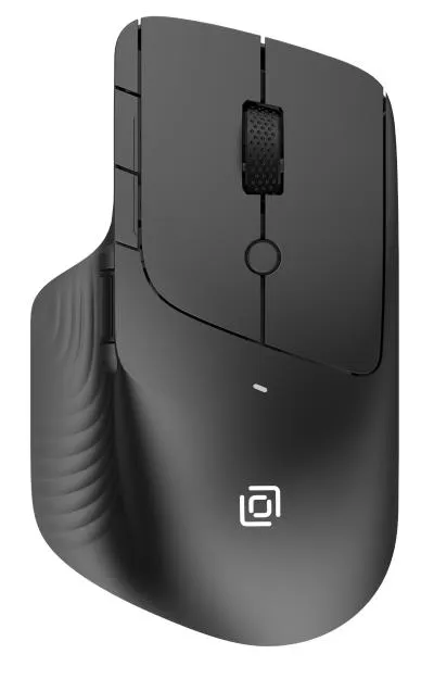 Мышь OKLICK 501MW черный оптическая (2400dpi) беспроводная USB для ноутбука (6but) — фото 1