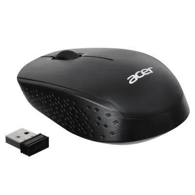 Мышь ACER OMR020 черный оптическая (1200dpi) беспроводная USB для ноутбука (3but) — фото 5