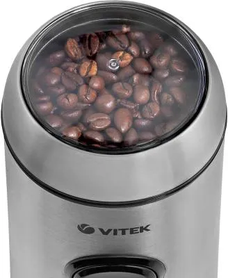 Кофемолка VITEK VT-7123 стальной — фото 3