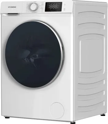 Стиральная машина фронтальная HYUNDAI WFD9212 белый 12кг (с сушкой 8кг, черный люк) — фото 2