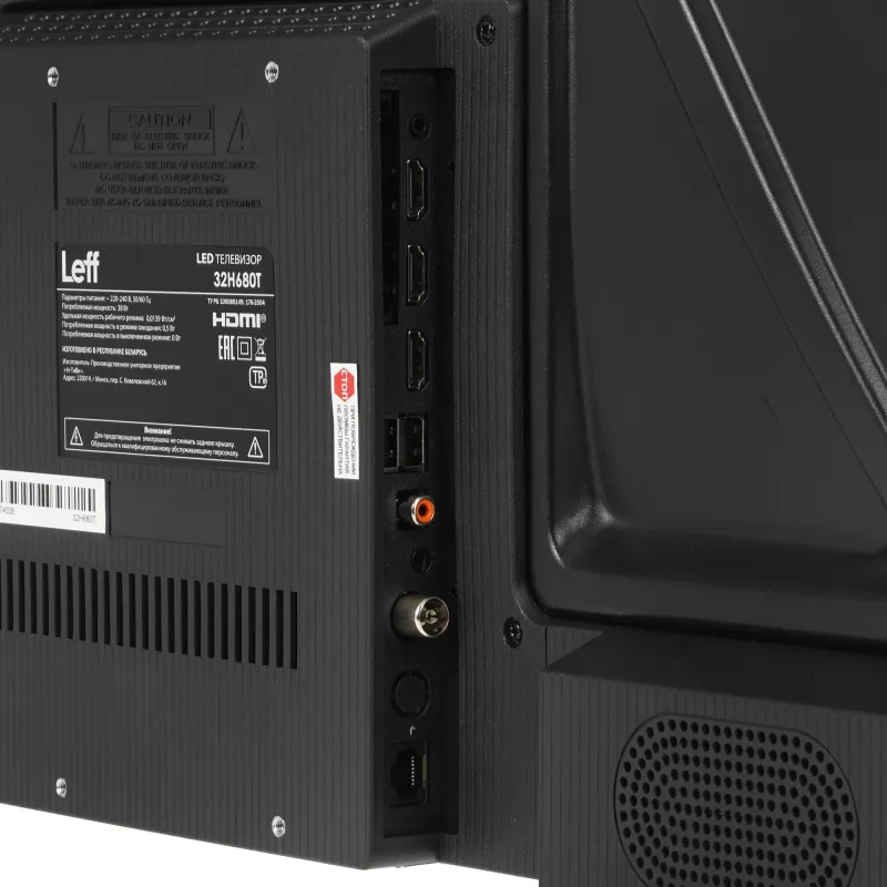 Телевизор LED LEFF 32H680T HD Smart (Салют) черный — фото 3