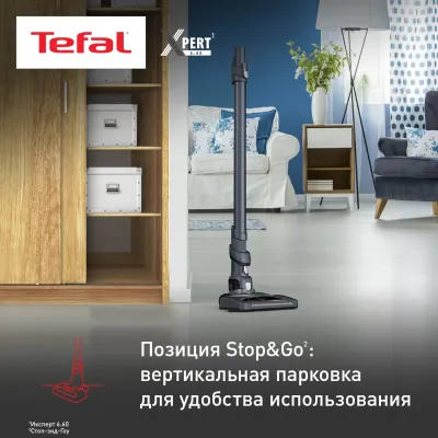 Пылесос ручной TEFAL X-Pert 6.60 TY6838WO серый — фото 5