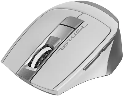 Мышь A4Tech Fstyler FB35S белый/серый оптическая (2000dpi) беспроводная BT/Radio USB для ноутбука (5but) — фото 5