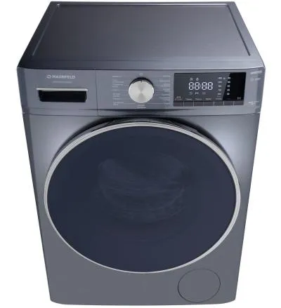 Стиральная машина фронтальная MAUNFELD MFWM1410SB02 сереб./черный (10 кг, диспл, инвертор, дозагрузка) — фото 3