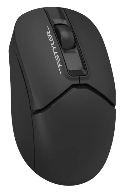 Мышь A4Tech Fstyler FG12 черный оптическая (1200dpi) беспроводная USB (3but) — фото 3