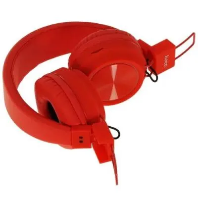 Наушники полноразмерные HOCO W25, Promise, bluetooth, красный (6931474710079) — фото 6