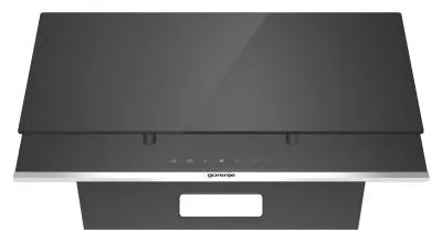 Вытяжка каминная наклонная GORENJE WHI649X21P черный — фото 4