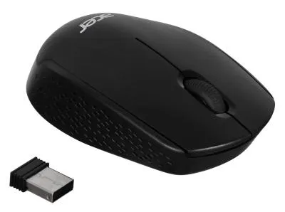 Мышь ACER OMR020 черный оптическая (1200dpi) беспроводная USB для ноутбука (3but) — фото 6
