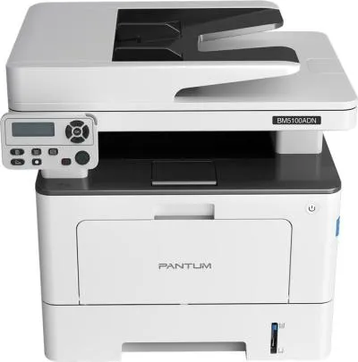 МФУ лазерный PANTUM BM5100ADN A4 Duplex Net белый/серый — фото 1