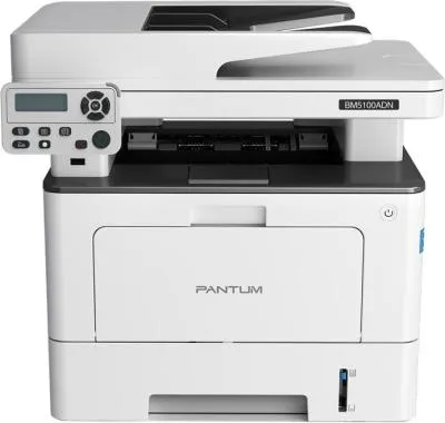МФУ лазерный PANTUM BM5100ADN A4 Duplex Net белый/серый — фото 4