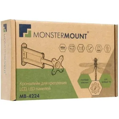Кронштейн MONSTERMOUNT MB-4224 черный — фото 4