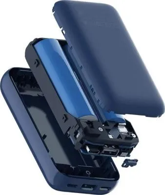 Мобильный аккумулятор XIAOMI 33W Power Bank 10000mAh Pocket Edition Pro Полуночный синий (BHR5785GL) — фото 2