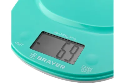 Весы кухонные BRAYER BR1802  [чаша-крышка] — фото 3