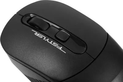 Мышь A4Tech Fstyler FB10C черный оптическая (2400dpi) беспроводная BT/Radio USB (4but) (FB10C STONE BLACK) — фото 2