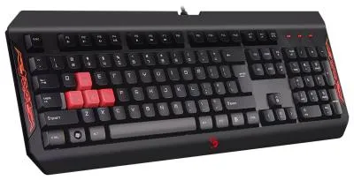 Клавиатура A4 Bloody Q100 черный USB Multimedia for gamer — фото 7