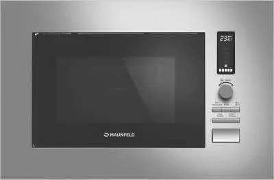 Встраиваемая микроволновая печь MAUNFELD JBMO820GS01 — фото 1