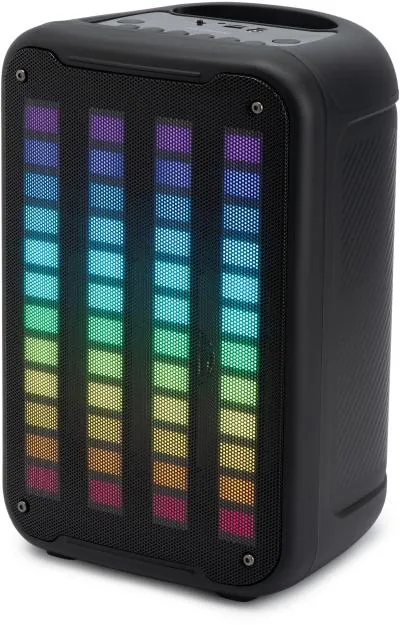 Минисистема HYUNDAI H-MC1204 черный 10Вт FM USB BT micro SD — фото 2