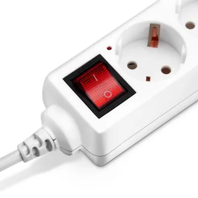Сетевой удлинитель BURO BU-PS5.3/W 3м (5 розеток) белый — фото 3