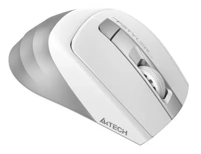 Мышь A4 Tech Fstyler FG35 серебристый/белый оптическая (2000dpi) беспроводная USB (6but) — фото 10