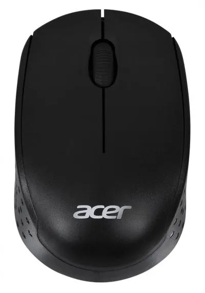 Мышь ACER OMR020 черный оптическая (1200dpi) беспроводная USB для ноутбука (3but) — фото 1