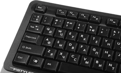 Клавиатура + мышь A4Tech Fstyler FG1035 клав:черный/синий мышь:черный/синий USB беспроводная Multimedia (FG1035 NAVY BLUE) — фото 13