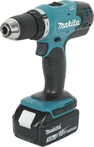 Дрель-шуруповерт MAKITA DDF453RFE аккум. патрон:быстрозажимной (кейс в комплекте) — фото 3