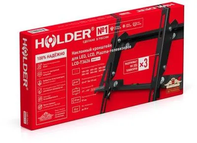 Кронштейн HOLDER LCD-T3626-B черный (наклонный) 22-55", до 25 кг — фото 3