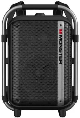 Портативная колонка MONSTER Traveler MS22142  80W BT/AUX/TF/U disk/MIC/Guitar/Рюкзак 11.1V/4000mAh IPX5 черный