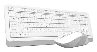 Клавиатура + мышь A4TECH Fstyler FG1010S белый/серый белый/серый USB беспроводная Multimedia (FG1010S WHITE) — фото 10