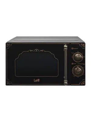 Микроволновая печь LEFF 20MM729B черный ретро  [700w /20л /мех] — фото 1