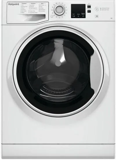 Стиральная машина фронтальная HOTPOINT NSS 6015 W RU белый/чёрный — фото 1
