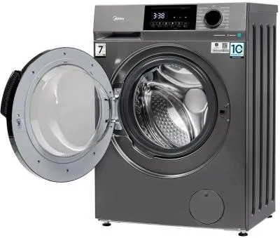 Стиральная машина фронтальная Midea MFC3712BSW40/S темно-серебристый (7кг, инвертор) — фото 4