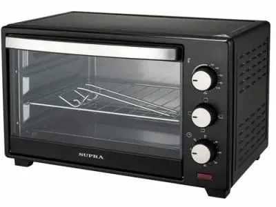 Мини-печь SUPRA MTS-3801  (38л) 1600w /черный