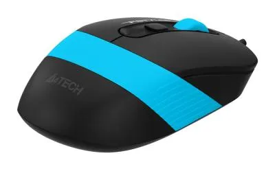 Мышь A4Tech Fstyler FM10 черный/синий оптическая (1600dpi) USB (4but) — фото 5