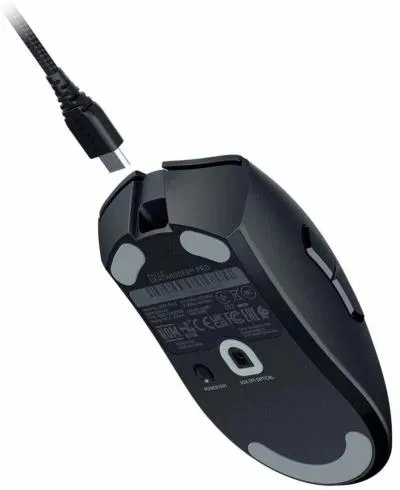 Мышь RAZER DeathAdder V3 Pro черный оптическая (30000dpi) беспроводная USB-C (5but) (RZ01-04630100-R3G1) — фото 5