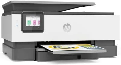 МФУ струйный HP OfficeJet 8023 (1KR64B) A4 Duplex WiFi USB RJ-45 черный/белый — фото 3