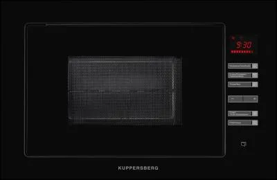 Встраиваемая микроволновая печь KUPPERSBERG HMW 645 B черный (25 л, стекло, сенс., диспл) — фото 1