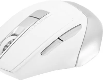 Мышь A4Tech Fstyler FB35 белый/серый оптическая (2000dpi) беспроводная BT/Radio USB для ноутбука (6but) — фото 7