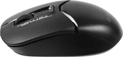 Мышь A4Tech Fstyler FB12 черный оптическая (1200dpi) беспроводная BT/Radio USB (3but) (FB12 BLACK) — фото 3