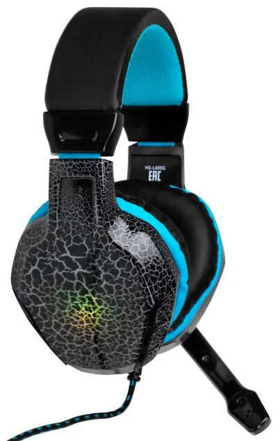 Наушники с микрофоном OKLICK HS-L400G ZEUS черный 1.8м мониторы — фото 14