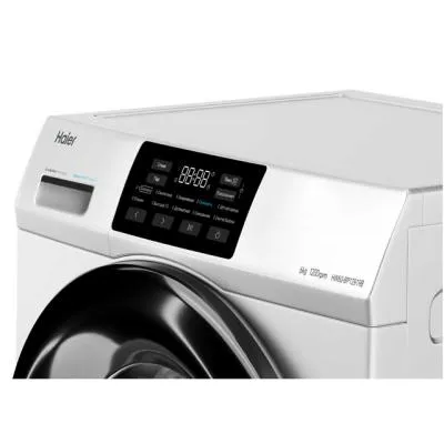 Стиральная машина фронтальная HAIER HW60-BP12919B белый (пар, инвертор) — фото 3