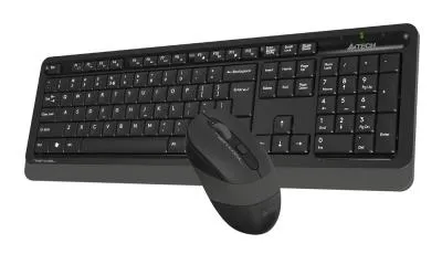 Клавиатура + мышь A4 Fstyler FG1010 клав:черный/серый мышь:черный/серый USB беспроводная Multimedia — фото 17