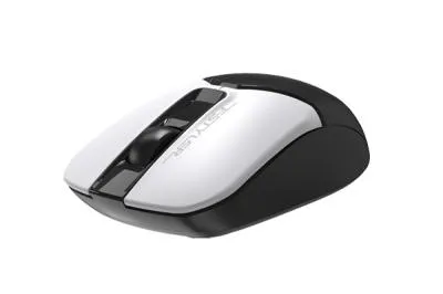 Мышь A4Tech Fstyler FB12S черный/белый оптическая (1200dpi) silent беспроводная BT/Radio USB (2but) — фото 2
