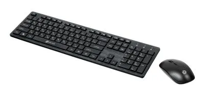 Клавиатура и мышь Oklick 240 M Multimedia Keyboard Black USB — фото 2